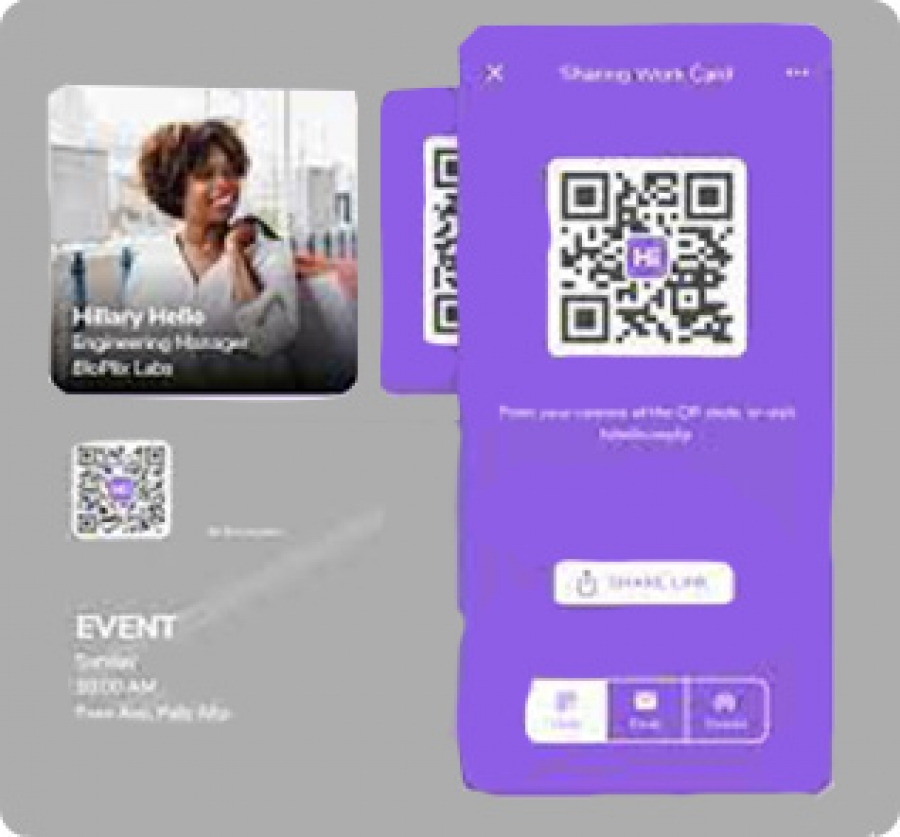 How to Get A  Digital Business/Complimentary Card With QR-Code