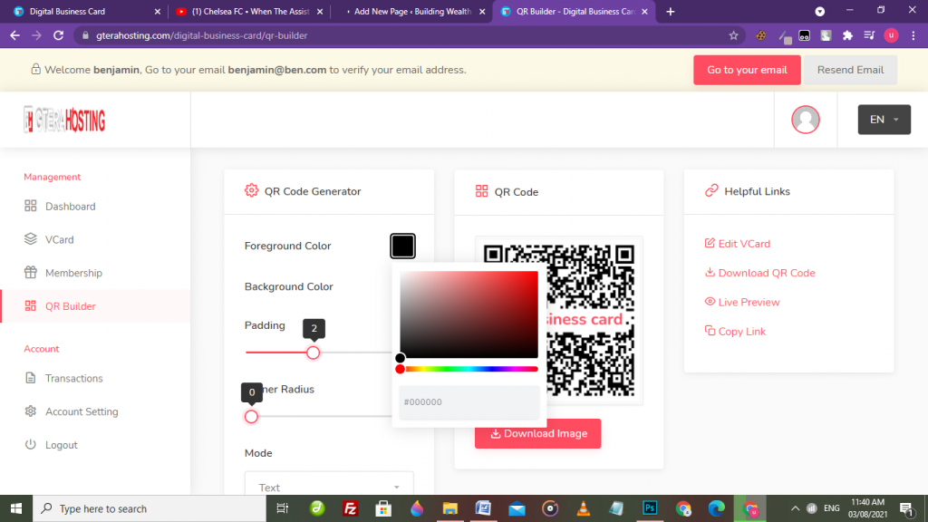 editing your qr-code