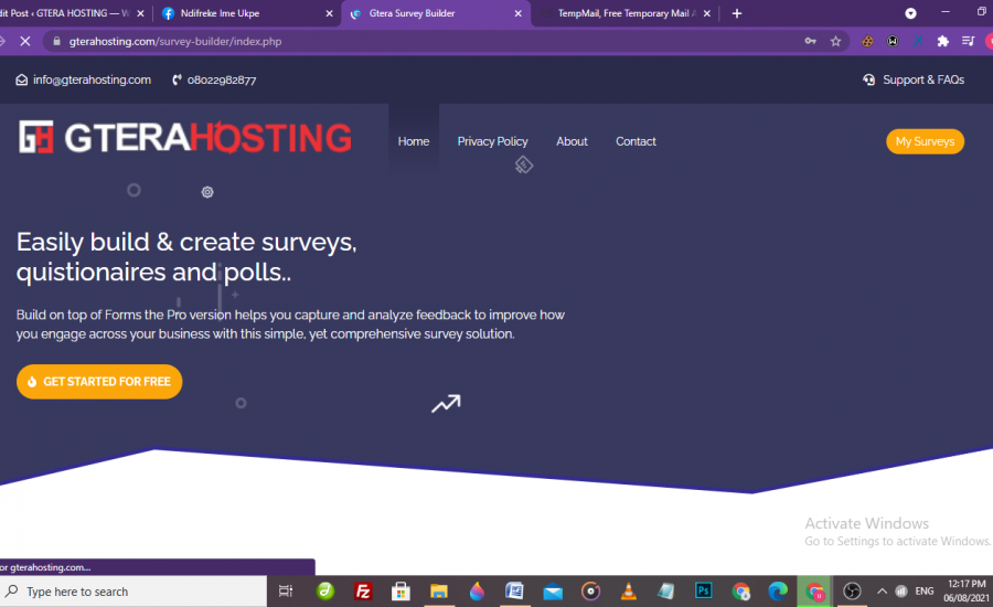Free Online Survey builder by Gterahosting – User Guide