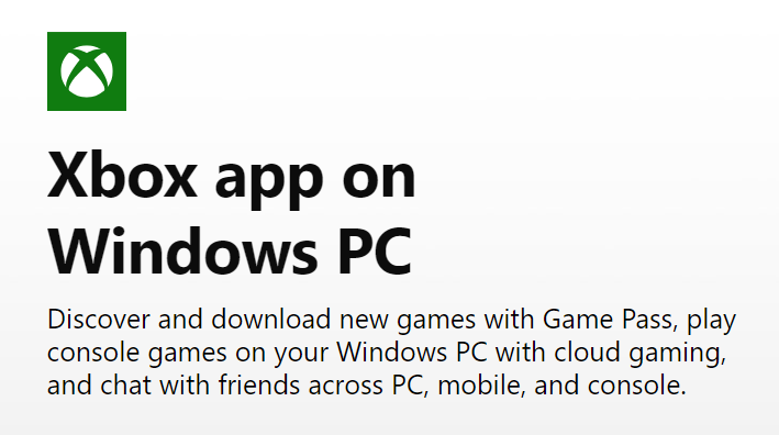 xbox on pc