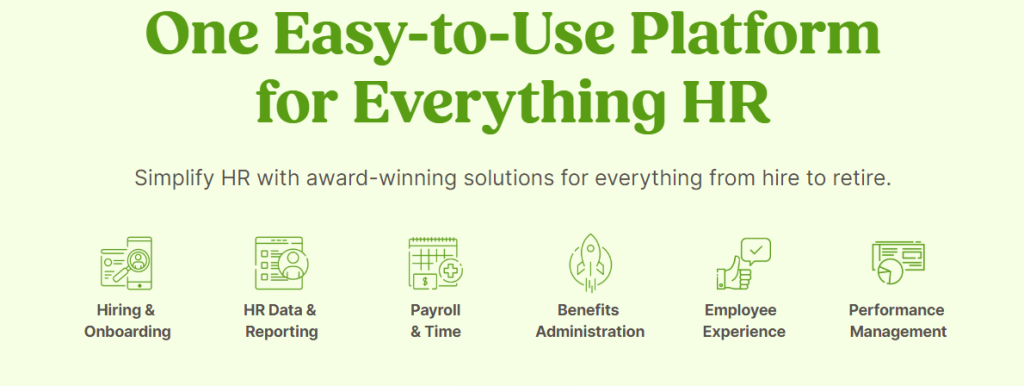 1. BambooHR - best HR Software for startups