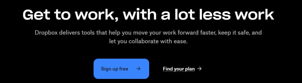 dropbox best cloud backup software