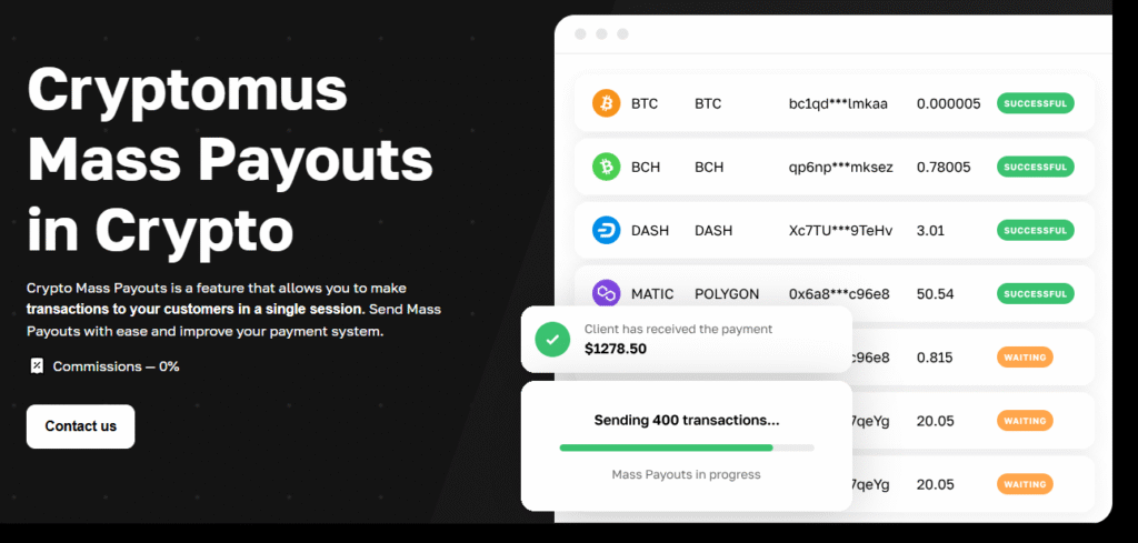 cryptomus - best crypto payment gateway