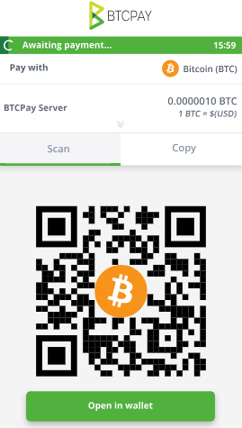 btcpay server